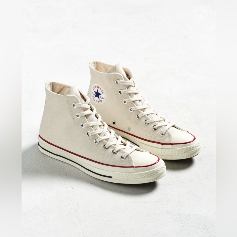 Converse Chuck 70 Core High Top Sneaker White Garnet Egret Mens 5.5 Women’s 7